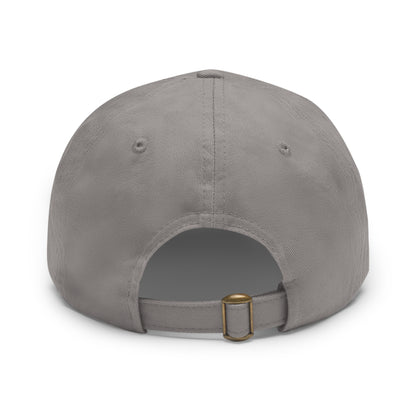 TROM Dad Hat with Leather Patch (Round)