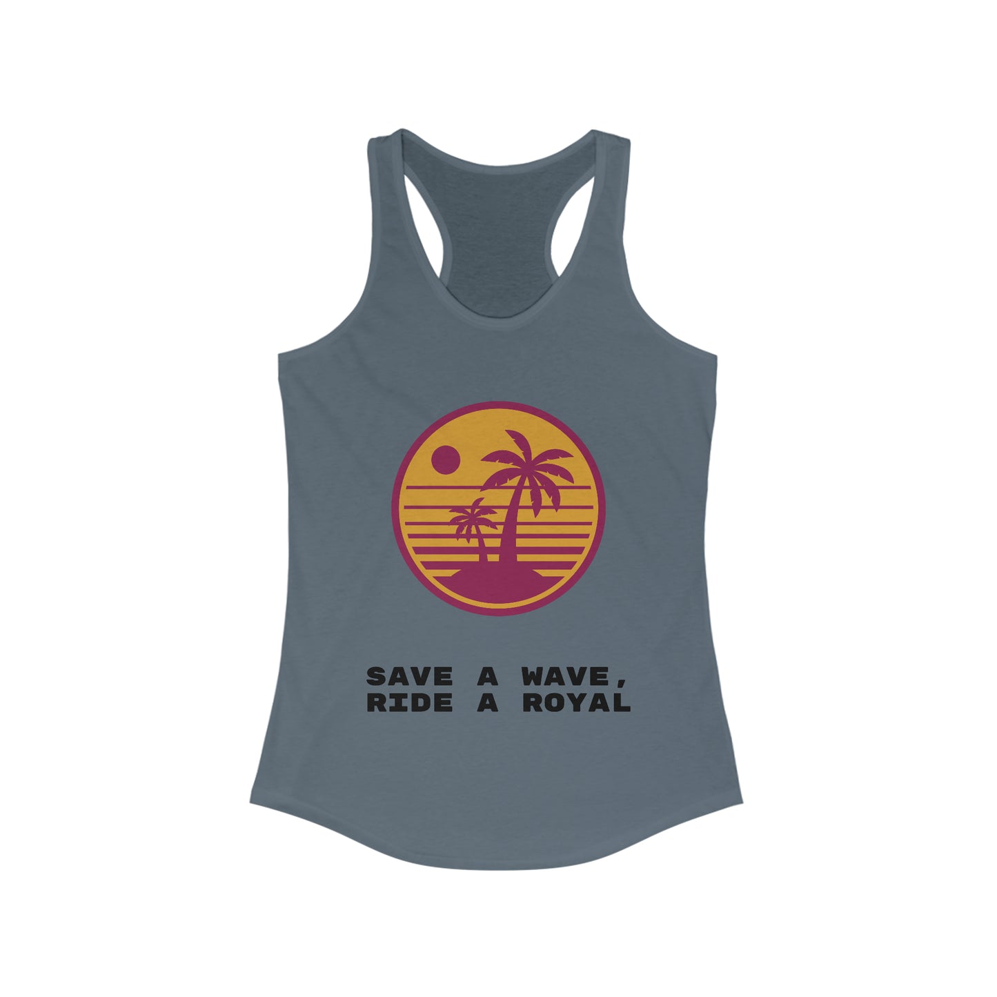 Save a Wave Women's Racerback Tank