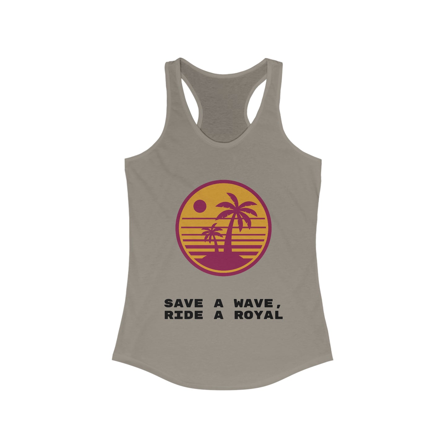 Save a Wave Women's Racerback Tank