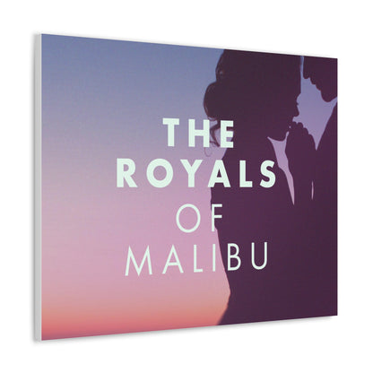 The Royals of Malibu Cover Art Canvas