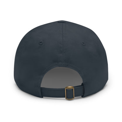 TROM Dad Hat with Leather Patch (Round)