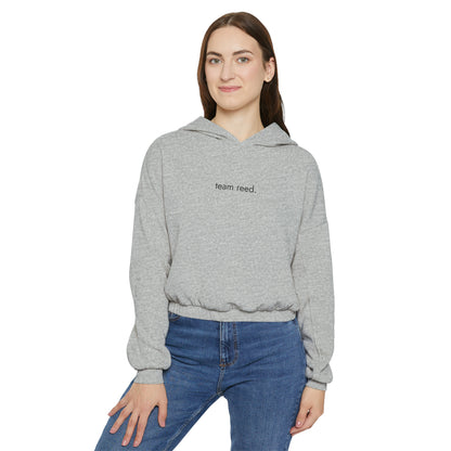 Team Reed Women's Cinched Bottom Hoodie