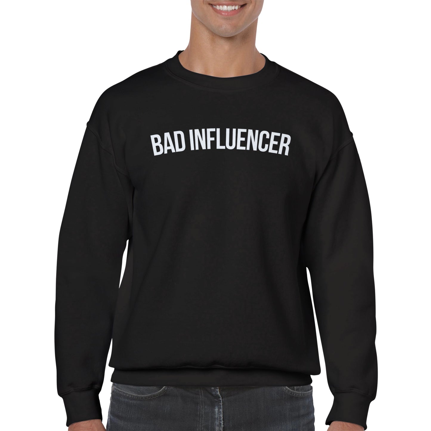 Bad Influencer Crewneck Sweatshirt