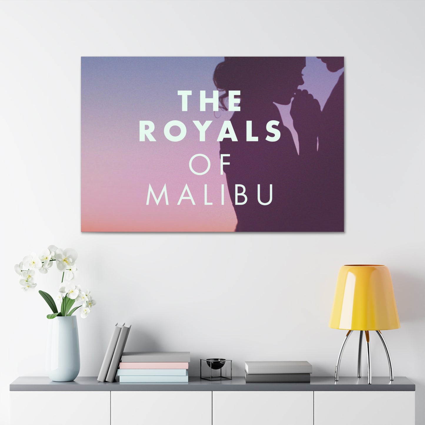 The Royals of Malibu Cover Art Canvas