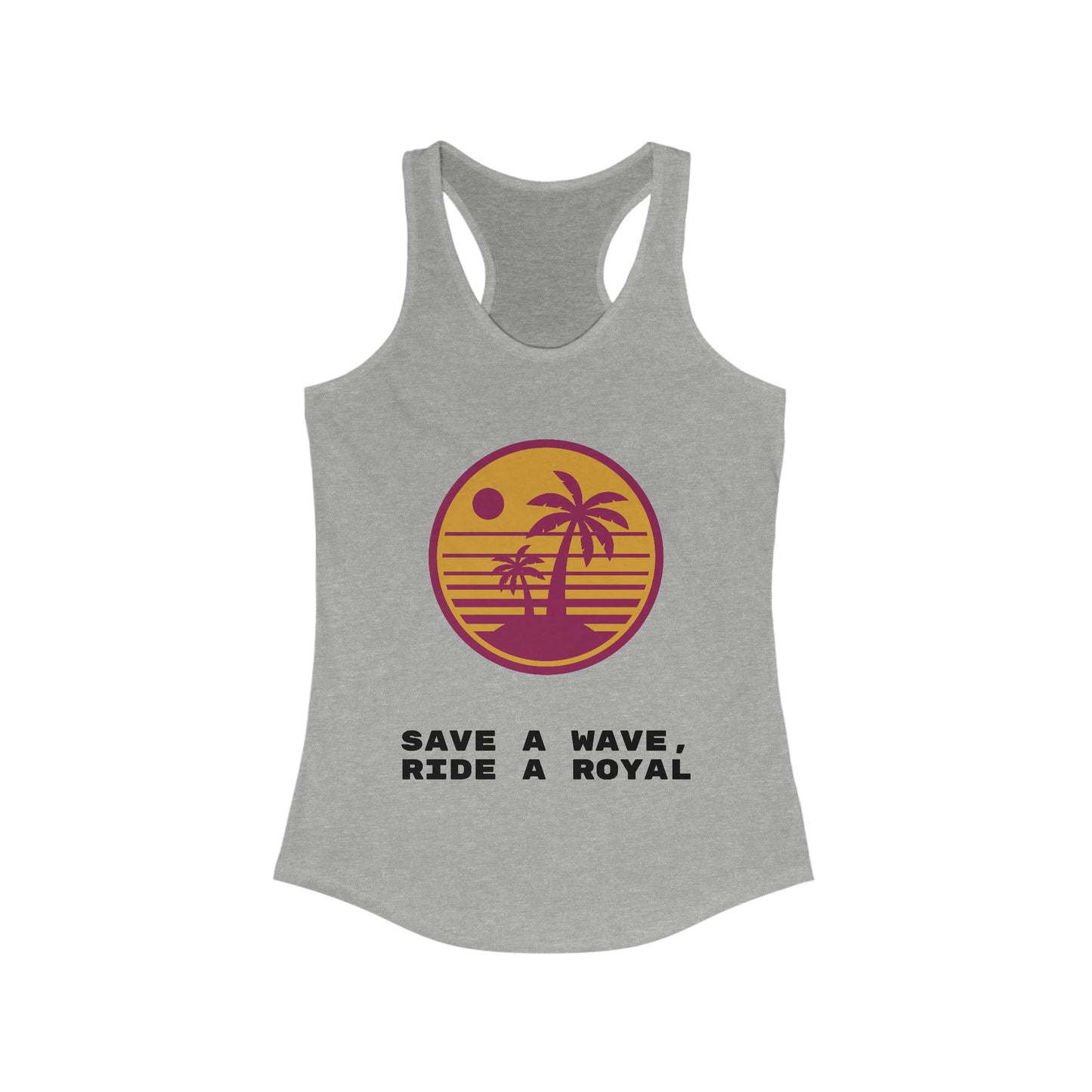 Save a Wave Women's Racerback Tank