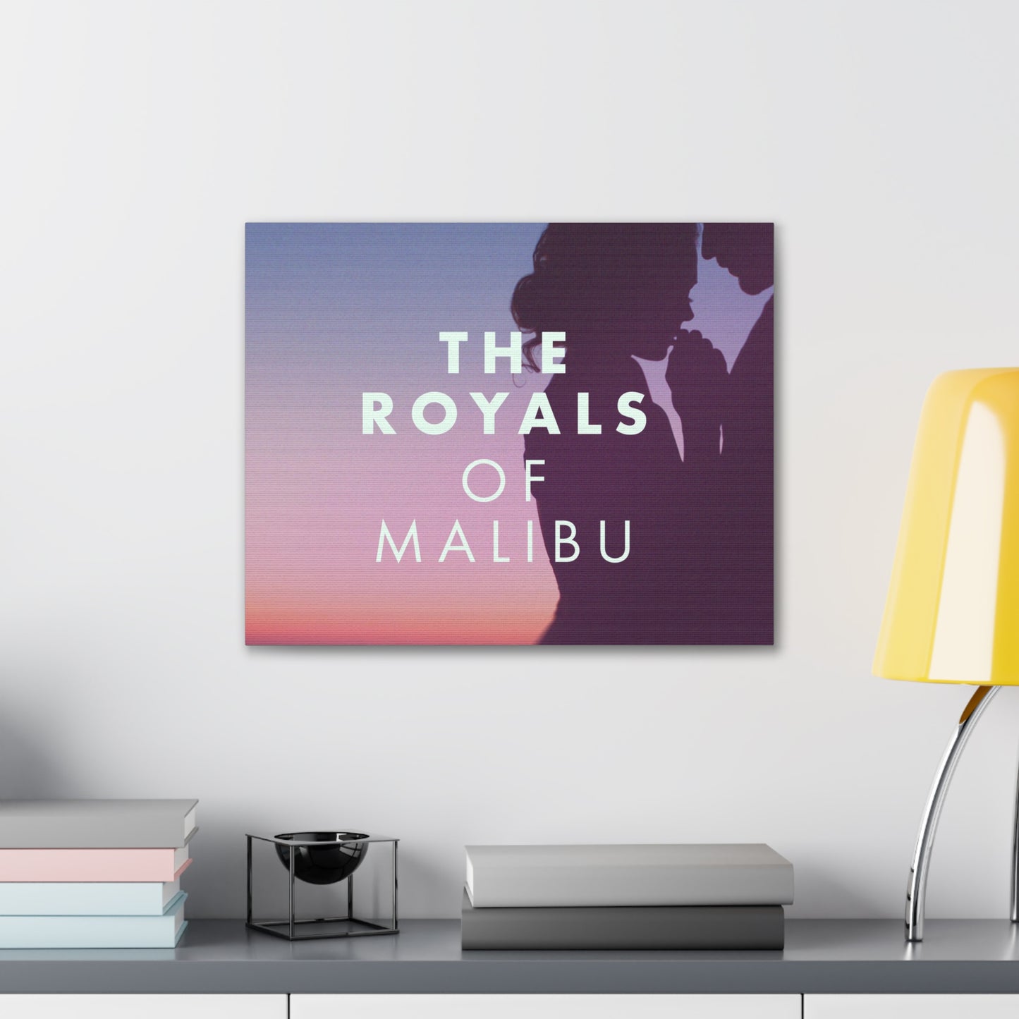 The Royals of Malibu Cover Art Canvas