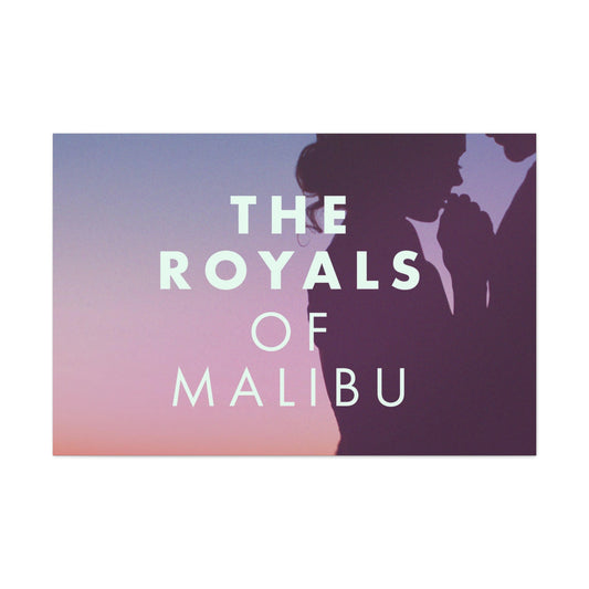 The Royals of Malibu Cover Art Canvas