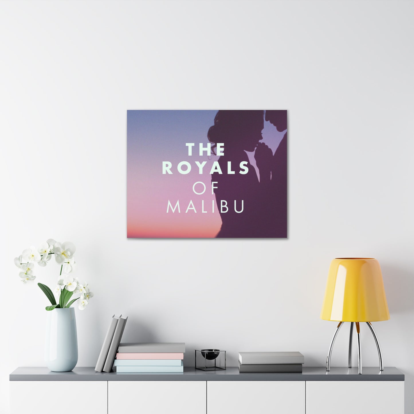 The Royals of Malibu Cover Art Canvas