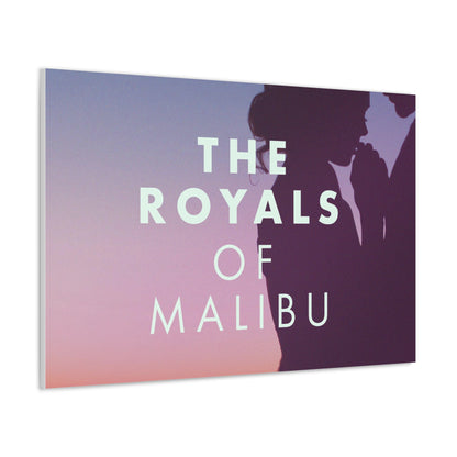 The Royals of Malibu Cover Art Canvas